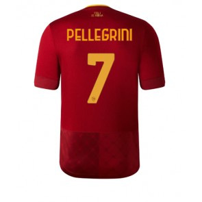 AS Roma Lorenzo Pellegrini #7 Hemmatröja 2022-23 Kortärmad